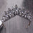 Charming Jewelry Princess Rhinestone Tiaras | Bridelily - Black - tiaras