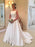 Cheap Bateau Sleeveless A Line Wedding Dress - wedding dresses