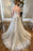 Cheap Sweetheart Neck A Line Silver Grey Long Appliqued Wedding Dress - Wedding Dresses