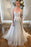Cheap Sweetheart Neck A Line Silver Grey Long Appliqued Wedding Dress - Wedding Dresses