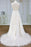 Chic Lace Chapel Train Tulle A-line Wedding Dress - Wedding Dresses