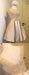 Chic Scoop Applique Satin Ruched Homecoming with Belt Short Prom Party Dress - Prom Dresses