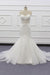 Chic Spaghetti Strap Beading Mermaid Wedding Dress - Wedding Dresses