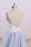 Chic Spaghetti Strap Organza A-line Wedding Dress - Wedding Dresses