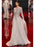 Chiffon High Neck Long Sleeves Sweep/Brush Train With Applique Dresses - Prom Dresses