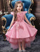 Flower Girl Dresses Jewel Neck Sleeveless Bows Kids Party Dresses