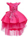 Flower Girl Dresses Jewel Neck Sleeveless Bows Kids Party Dresses
