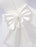 Flower Girl Dress White Pageant Dress Princess Sleeveless Knee Length Girl's Dinner Dress