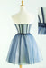 Cute Sweetheart Tulle Homecoming with Beads A Line Appliqued Short Prom Dress - Prom Dresses
