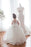 Cute Tulle Ivory White Sleeveless Flower Girls Dresses Ball Gown for little Kids - Flower Girl Dresses