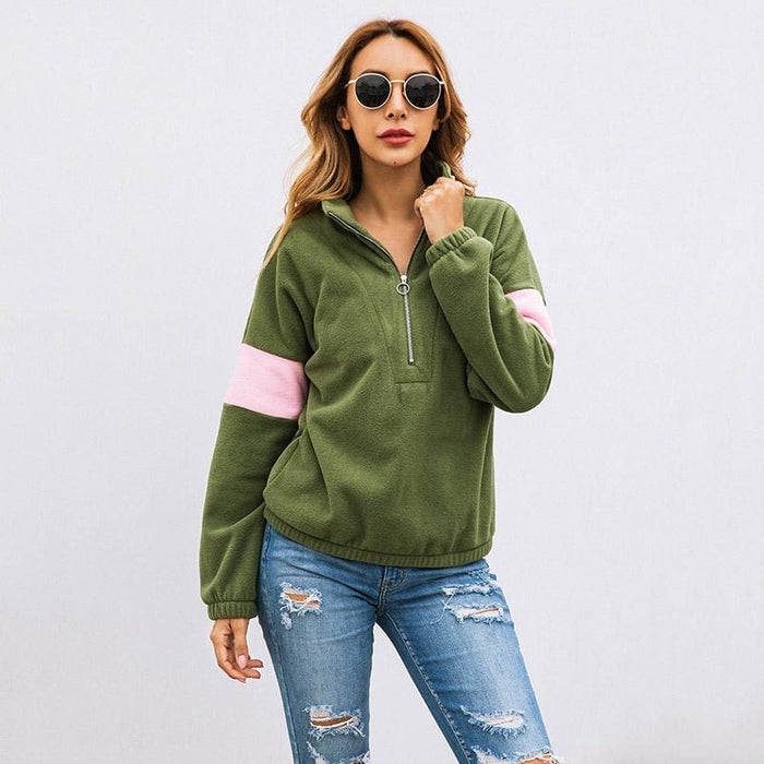 Daily Basic Fall Plus Size Short Fur Coats | Bridelily - Green / S - womens furs & leathers