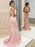 Decent Mermaid Jewel Sleeveless Floor Length Bridesmaid Dress - Bridesmaid Dresses