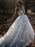 Deep V Neck Short Sleeve Backless A Line Wedding Dresses - White / Floor Length - wedding dresses