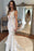 Delicate Illusion Court Train Lace Mermaid Wedding Dress - Wedding Dresses