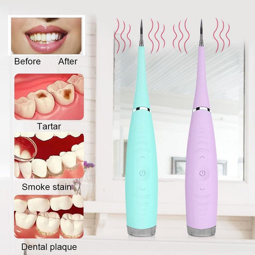 Electric Ultrasonic Sonic Dental Scaler Tooth Calculus Remover Cleaner