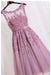 Elegant Appliques Formal Short Homecoming Dress Sleeveless Tulle Prom Gown - Prom Dresses