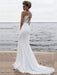 Elegant Appliques Lace Mermaid Wedding Dresses - wedding dresses