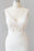 Elegant Appliques V-neck Sheath Wedding Dress - Wedding Dresses