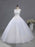 Elegant Beads Lace-Up Ruffles Wedding Dresses - wedding dresses