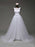 Elegant Bow Lace-Up Tulle Mermaid Wedding Dresses - ivory / Floor Length - wedding dresses