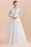 Elegant Floor Length Lace Long Sleeve Wedding Dress - Wedding Dresses
