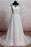Elegant Lace Chiffon A-line Wedding Dress - Wedding Dresses