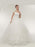 Elegant Lace-up Appliques Ball Gown Wedding Dresses - White / Floor Length - wedding dresses