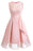 Elegant Long Dress Pageant Lace Midi Dress - pink dress / S - lace dresses
