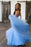 Elegant Long Dresses A Line Sweetheart Appliques Floor-length Tulle Prom Dress - Prom Dresses
