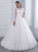 Elegant Long Sleeves Lace Appliques Ball Gown Wedding Dresses - White / Floor Length - wedding dresses
