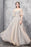 Elegant Off Shoulder Floor Length Tulle Prom Dress Bridesmaid Dresses - Prom Dresses