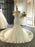 Elegant Off-the-Shoulder Lace Meimaid Wedding Dresses with Train - Ivory / Long train - wedding dresses