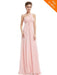 Elegant One Shoulder Ruffles Ankle-Length Evening Dresses - Pink / 6 / United States - evening dresses