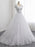 Elegant Short Sleeves Lace Beaded Tulle Wedding Dresses - wedding dresses