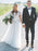 Elegant Short Sleeves Lace Tulle Wedding Dresses - Ivory / Floor Length - wedding dresses