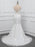 Elegant Spaghetti-Strap Backless Mermaid Wedding Dresses - wedding dresses