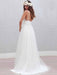 Elegant Spaghetti Straps V-Neck Tulle Wedding Dresses - wedding dresses