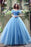 Elegant Tulle Princess Ball Gown Prom Dresses - As Picture / US 2 - Prom Dress
