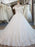Elegant V-Neck Ball Gown Wedding Dresses Appliques Beaded Court Train - White / Long train - wedding dresses