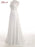 Elegant V Neck Lace Chiffon A-Line Wedding Dresses - wedding dresses