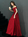 Evening Dresses Off The Shoulder Prom Dress Long Satin Maxi Formal Gowns