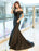 Evening Dresses Satin Royal Blue Evening Gown Off The Shoulder Mermaid Formal Dress With Train