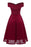 Evening Plus Size Pink Violet Office Lady Work Dresses - lace dresses