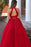 Excellent Attractive A-Line Sleeveless Jewel Beading Appliqued Tulle Long Two Piece Prom Dresses - Prom Dresses