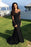 Eye-catching Wonderful Excellent Black Mermaid Dresses Long Sleeves Lace Appliques Sheer Jewel Neck Prom Dress - Prom Dresses