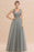 Fabulous Beading V-neck Party Dress Tulle A-line Prom Dress - As Picture / US 2 - Prom Dress
