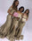 Fabulous Strapless Short Sleeves Long Sequins Bridesmaid Dress - Bridesmaid Dresses