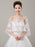 Fashion Embroidery Lace White Wedding Wraps | Bridelily - One Size / White - wedding wraps
