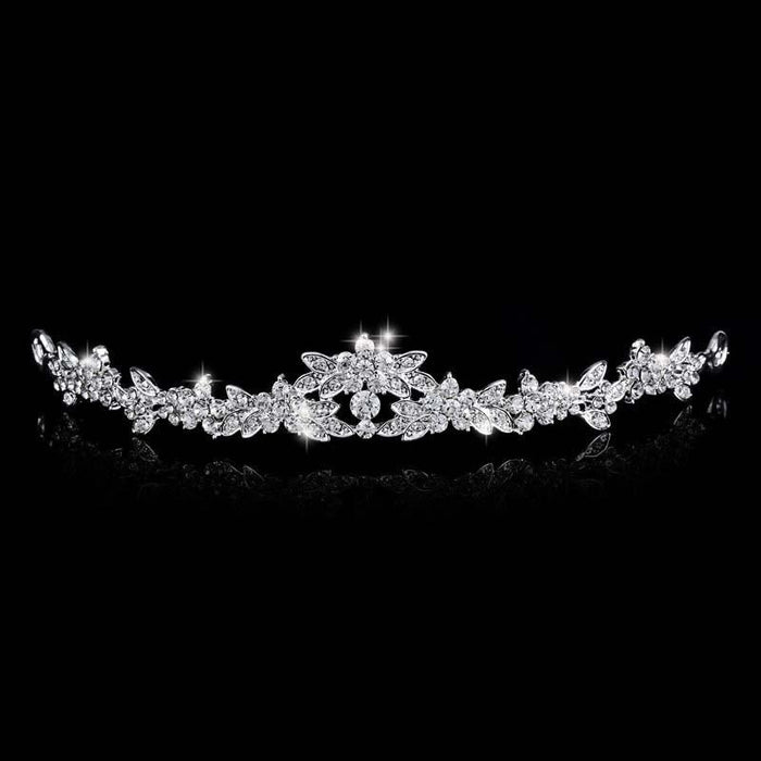 Fashion Silver Crystal Wedding Jewelry Sets | Bridelily - jewelry sets