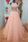 Floor Length Jewel Sleeveless Prom with Beading Sparkly Tulle Party Dress - Prom Dresses